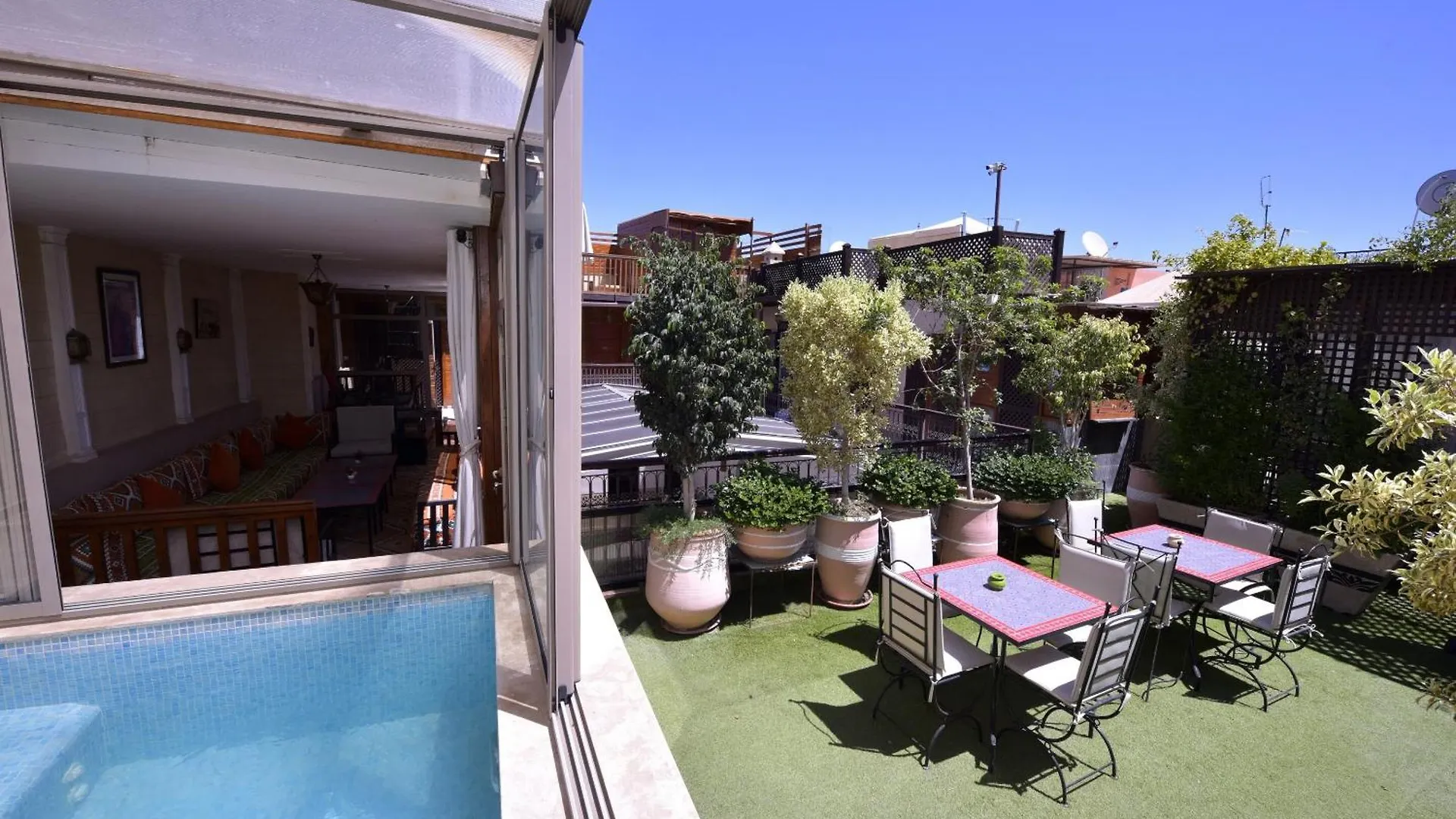 Riad Kale Polis Marrákes Szálloda